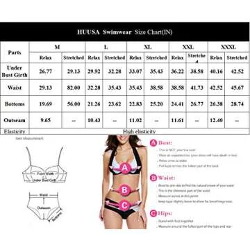 HUUSA Womens Tankini Swimsuits Two Piece Color Block Swimdress Bathing Suit Beach Wear Swimwear with Boyshorts