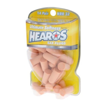 Hearos Ultimate Softness Ear Plugs 14 Pair for All Occasions