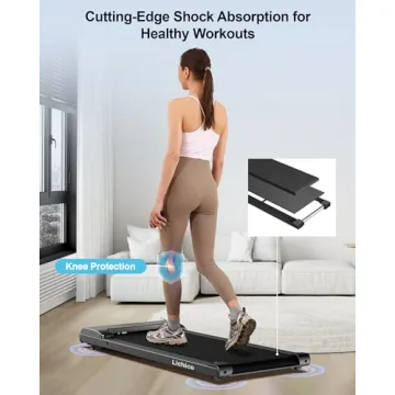 Compact Walking Pad Treadmill for Home and Office Use