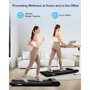 Compact Walking Pad Treadmill for Home and Office Use