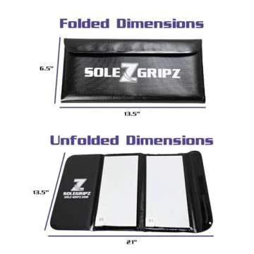 Solegripz Traction Pod, Portable Traction Mat for Sports Courts
