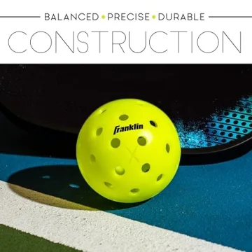Franklin X-40 Pickleball Balls - Durable & High Visibility - 12 Pack