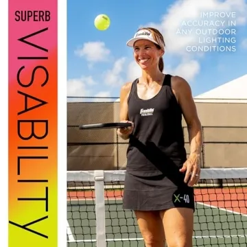 Franklin X-40 Pickleball Balls - Durable & High Visibility - 12 Pack