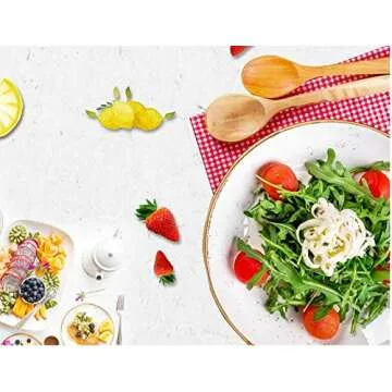 Reusable Bamboo Utensils Cutlery for Kids - 6 inch Travel Set, Bamboo Honey Spoon Fork Knife, 8.5 inch Stainless Steel Metal Straw with cleaning brush,To go Camping Lightweight Children Cutlery kit