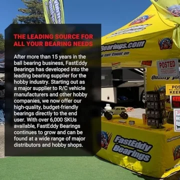 FastEddy Bearings Kit for Tamiya TT-01 Chassis Upgrade