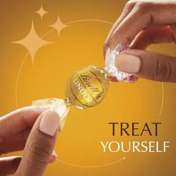 Lindt LINDOR Caramel Milk Chocolate Truffles - 60 Count