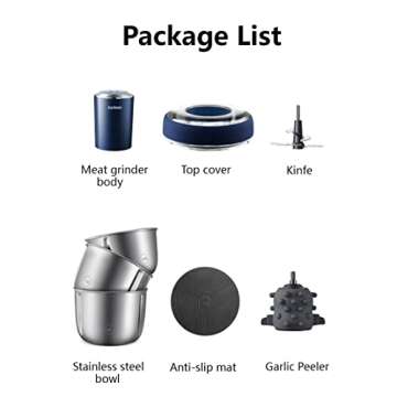 Joydeem JD-376B Food Processor: Versatile Kitchen Essential