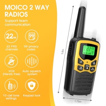 Top MOICO Walkie Talkies for Clear Communication on Adventures
