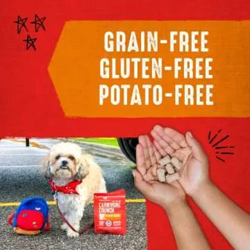 Stella & Chewy's Freeze-Dried Raw Carnivore Crunch Grass-Fed Beef Recipe Dog Treats – 3.25 oz. Bag