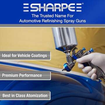 Graco-Sharpe 288880 HVLP FX3000 Paint Spray Gun, 1.4 mm