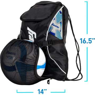 Franklin Sports Deluxe Soccer Backpacks for All Ages
