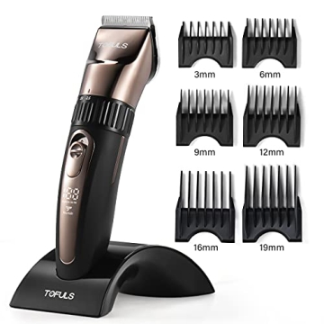 TOFULS Hair Trimmer - Precision Blades & 2200mAh Battery