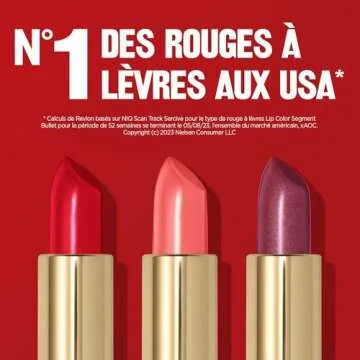 Revlon Super Lustrous Lipstick, Creamy Formula For Soft, Fuller-Looking Lips, Moisturized Feel, 720 Fire & Ice, 0.15 oz