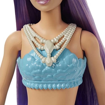 Barbie Dreamtopia Mermaid Doll with Purple Hair