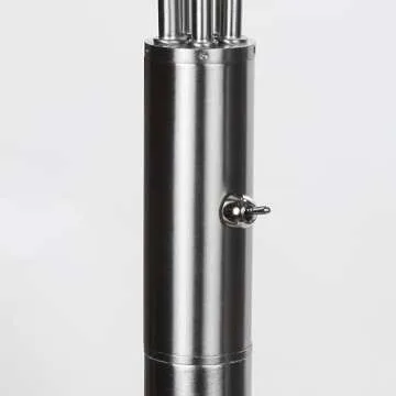 Brightech Orion Arc Floor Lamp for Living Room, Tree Floor Lamp with 5 Adjustable Arms, Multi-Head Standing Lamp with Flexible Rotating LEDs for Bedroom, Dorm - Bright Hanging Lighting - Satin Nickel