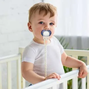 FENICAL 10 Pieces Silicone Adapter Rings for MAM Pacifiers