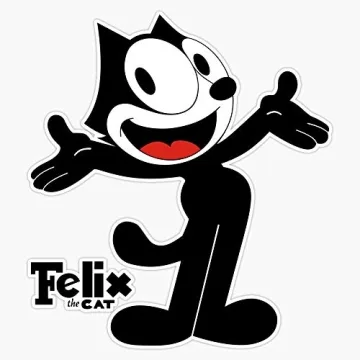 Felix The Cat Waterproof Decal Sticker – 5" Vinyl Quality