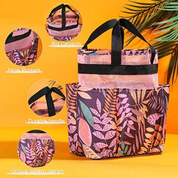 Gift Baskets for Women, Gift Set for Women-BFFLOVE Sweet Orange Spa Bath Gifts, 10 Pc Bath Spa Kit Includes Bath Salt, Massage Oil, Bubble Bath, Spa Tote Bag. Best Women Gifts for Birthday & Party