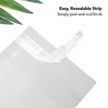Seal Fresh Self Sealing Cellophane Bags – 4 Assorted Combo Sizes – 2" x 2" (200), 3" x 3" (200), 4" x 4" (100), 5" x 5" (100) - Clear Plastic Resealable Cellophane Bag