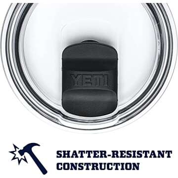 YETI Rambler 24 oz Mug, Vacuum Insulated, Stainless Steel with MagSlider Lid, Sharptail Taupe