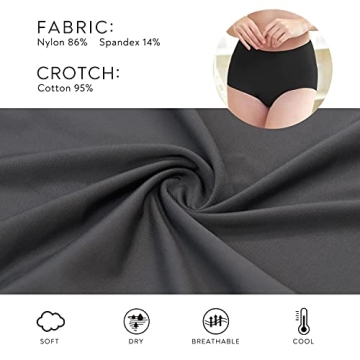 FallSweet High Waist Briefs for Women Seamless Comfort