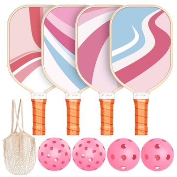 Sprypals Pickleball Paddles Set for All Ages and Skills