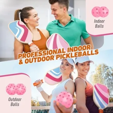 Sprypals Pickleball Paddles Set for All Ages and Skills