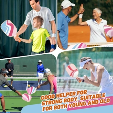 Sprypals Pickleball Paddles Set for All Ages and Skills