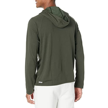 Amazon Essentials Men’s Performance Hooded Shirt for Active Men
