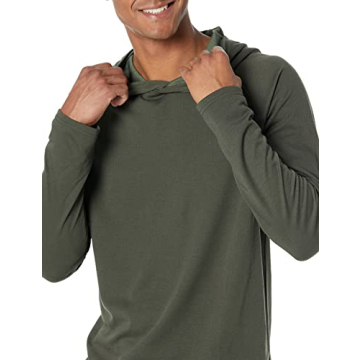 Amazon Essentials Men’s Performance Hooded Shirt for Active Men