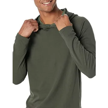 Amazon Essentials Men’s Performance Hooded Shirt for Active Men
