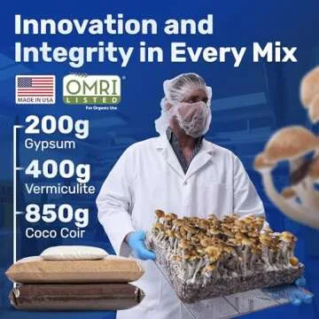 Surfin' Spores Dry Mushroom Substrate Mix | 10 Pounds of Premium CVG Blend