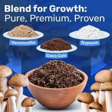 Surfin' Spores - 10lb Dry Mushroom Substrate Mix