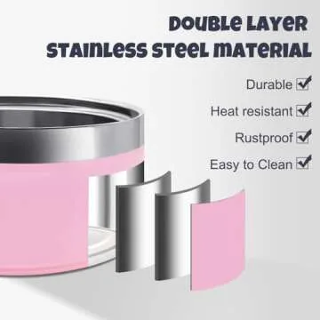 Personalized Stainless Steel Pet Bowl - Custom Engraved Options