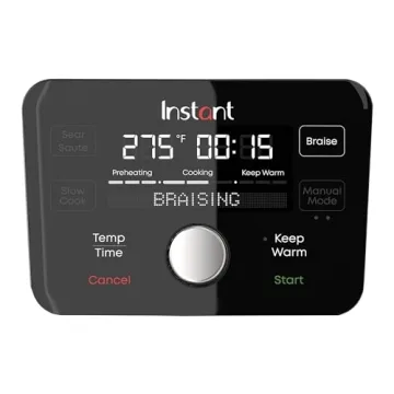 Innovative 6-Quart Electric Dutch Oven with Recipe Book