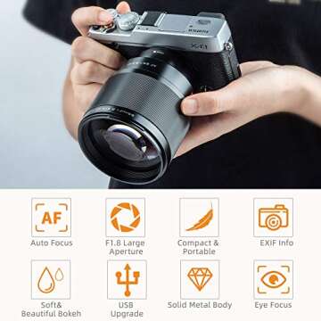 Viltrox 85mm f1.8 Lens - Premium Quality for Portraits & Landscapes