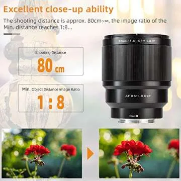 Viltrox 85mm f1.8 Mark II Lens for Fuji X Mount Cameras