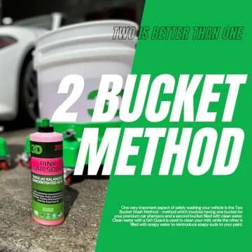 3D Pink Car Wash Soap - pH Balanced, Scratch Free Cleaning