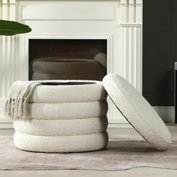 Elegant Jennifer Taylor Home Fuji 36" Storage Ottoman