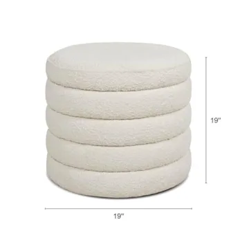 Elegant Jennifer Taylor Home Fuji 36" Storage Ottoman