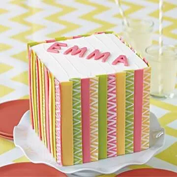 Wilton Silicone Letters and Numbers Fondant and Gum Paste Molds, 4-Piece - Cake Decorating Supplies