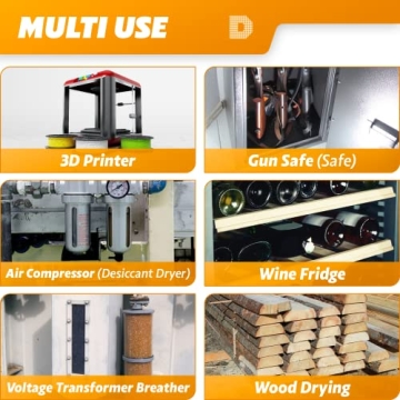 Dry & Dry 3.6 LBS Premium Silica Gel Beads Rechargeable