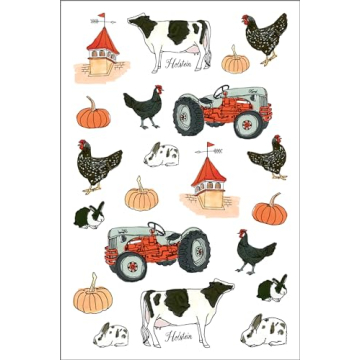 Farm Anatomy Sticker Book with Over 750 Beautiful Stickers