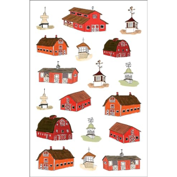 Farm Anatomy Sticker Book with Over 750 Beautiful Stickers