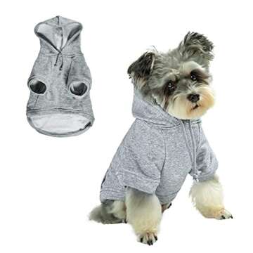 Furryilla Pet Clothes: Cute Dog Hoodies with Stylish Hood and Pocket