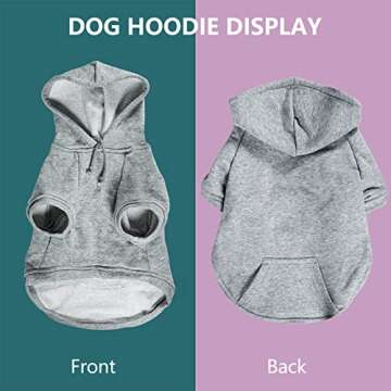 Stylish Dog Hoodies for Small Breeds | Furryilla Pet Clothes