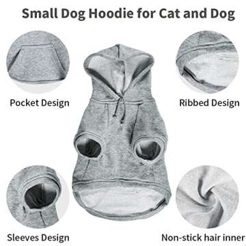 Stylish Dog Hoodies for Small Breeds | Furryilla Pet Clothes