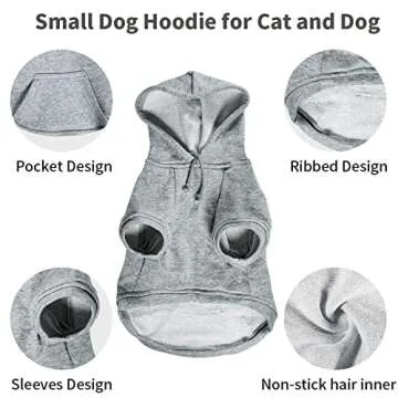 Stylish Dog Hoodies for Small Breeds | Furryilla Pet Clothes