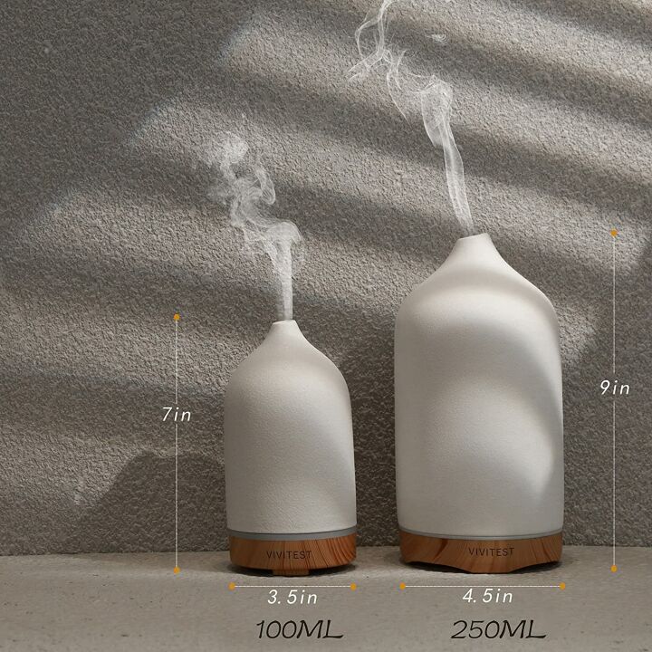 VIVITEST Ultrasonic Ceramic Essential Oil Diffuser