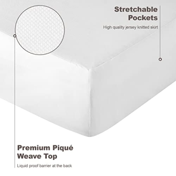 Eco-Friendly Organic Waterproof Mattress Protector King Size